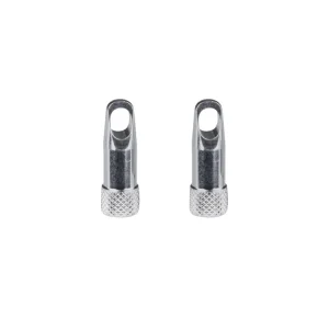 Čepičky galuskového ventilku s klíčem,hliník - stříbrné Horká Nabídka