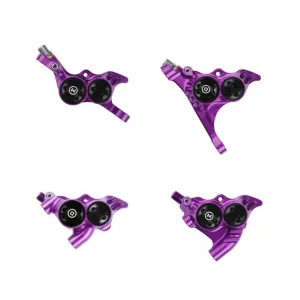 Brzdový třmen Hope RX4+, fialový Sleva