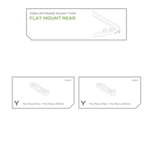 Adaptér brzd Hope - FM zadní Pouze Dnes