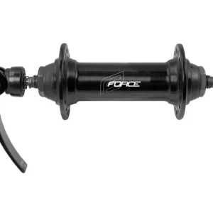 Náboj přední Force VB-22 s gumovou krytkou 32d - černý Levný