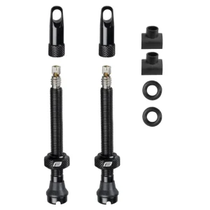 Bezdušové ventilky FORCE FV 60 mm - černé Víkendová Akce