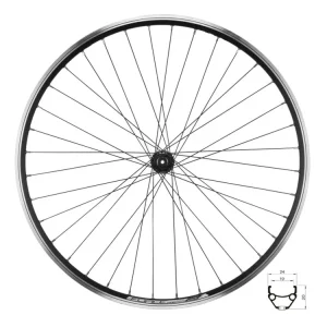 Celosvětová Doprava Zapletené kolo Force Classic přední 559x19 V 36d