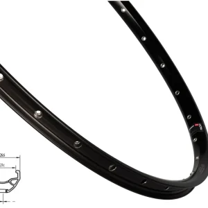 Poslední Šance Ráfek MACH1 KARMA DISC 559 x 21, 32 děr, černý