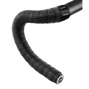 Jen Po Omezenou Doba Omotávka na řídítka Force EVA - černá+černý silikonový potisk