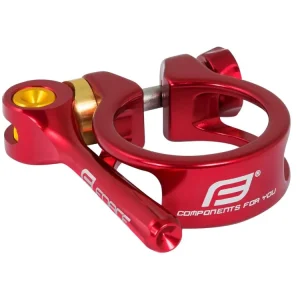 Objímka sedlovky Force 31.8 s RU - červená Autentický