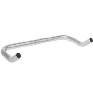 Časově Omezené Řídítka zahlé 25.4 / 400MM FIXIE-SINGLE SPEED - stříbrná