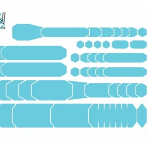 Finální Výprodej Sada ochranných polepů na kolo Curve Wrap