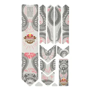 Ochranné polepy AMS Extra Redbull Rampage - Šedé Cenově Výhodný