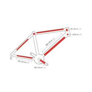 Exkluzivní Sada ochranných samolepek Zefal Skin Armor L