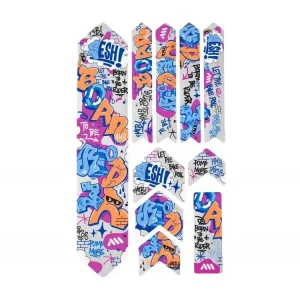 AMS ochranné polepy - EXTRA - Born To Be Rider - modrý Akční Cena