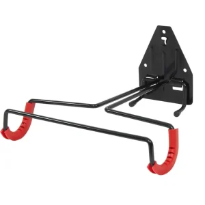 Moderní Držák kola na zeď FORCE za rám sklopný Fe - černý