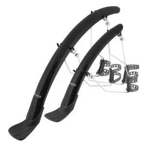 Blatníky FORCE WIN38 Aluflex 28" + vzpěry - černé Horká Nabídka