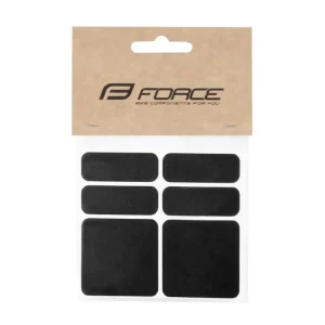 Vysoce Kvalitní Samolepka reflexní černá 6ks