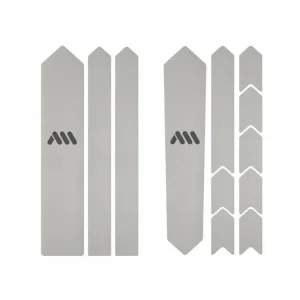 Nejlepší Volba AMS ochranné polepy - ROAD/GRAVEL - Clear/Silver