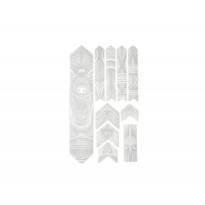 AMS ochranné polepy - EXTRA - White/Wolf Prémiový