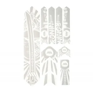 Značkový Ochranné nálepky AMS Frame polep EXTRA Ronin/White