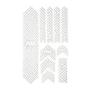 Vysoce Kvalitní AMS ochranné polepy - EXTRA - White/Maze