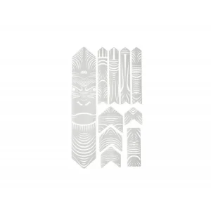 Trendový AMS ochranný polepy - EXTRA - White/Ape