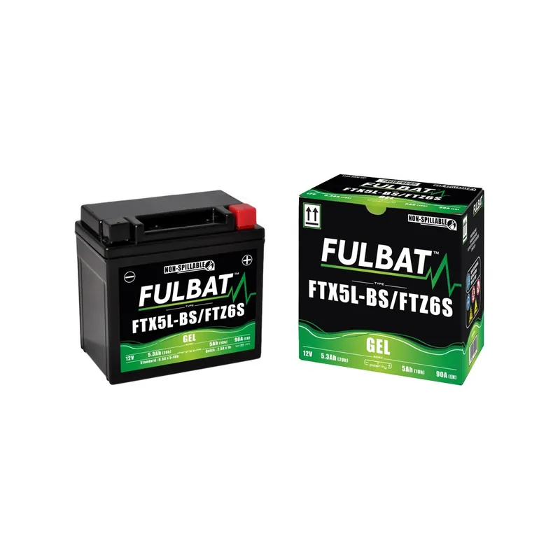 Tovární Cena Gelová baterie FULBAT FTX5L-BS GEL (YTX5L-BS GEL)