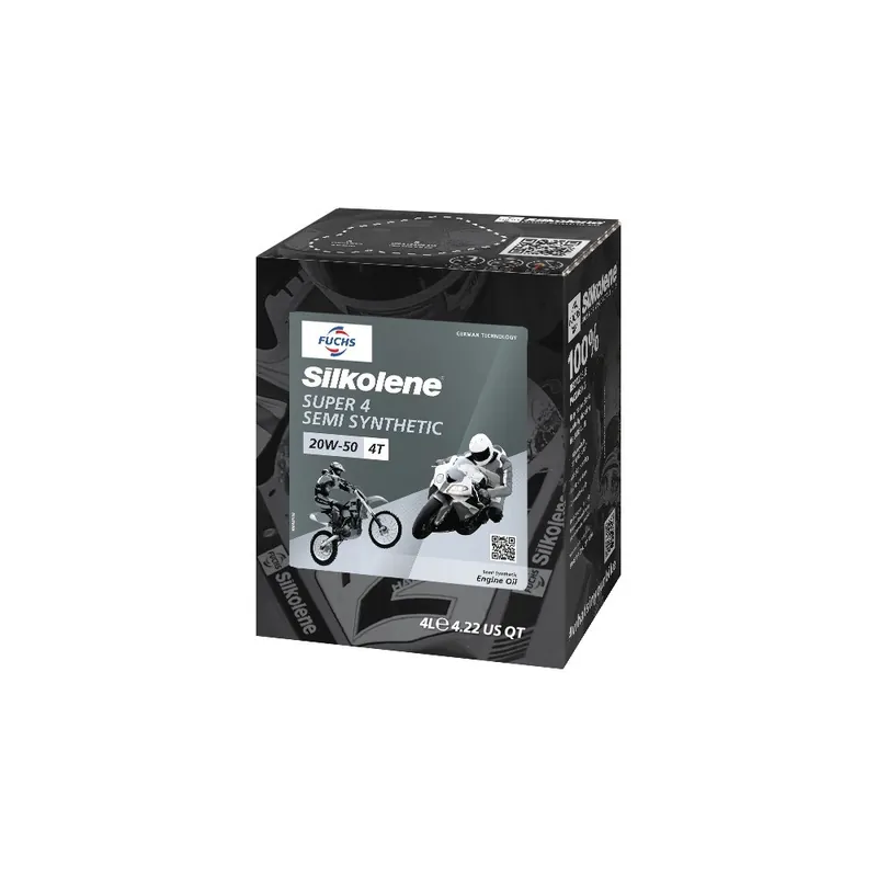 Koupit Online Motorový olej SILKOLENE SUPER 4 20W-50 4 l