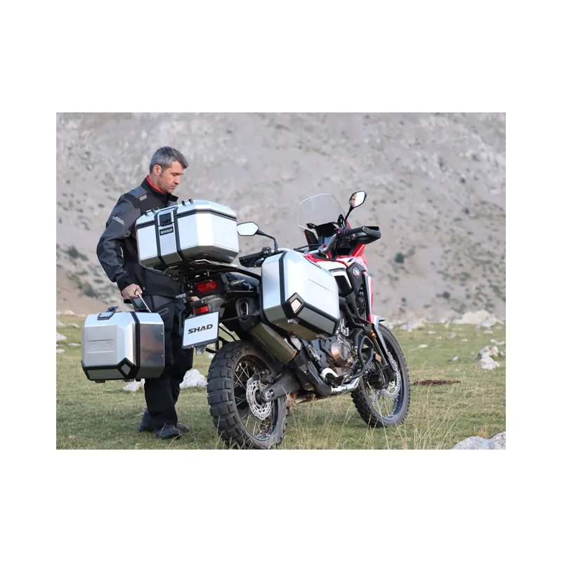 Vrchní hliníkový kufr na motorku SHAD Terra TR48 D0TR48100 Exkluzivní