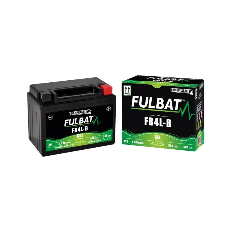 Gelová baterie FULBAT FB4L-B GEL (High Capacity) (YB4L-B GEL) Aktuální