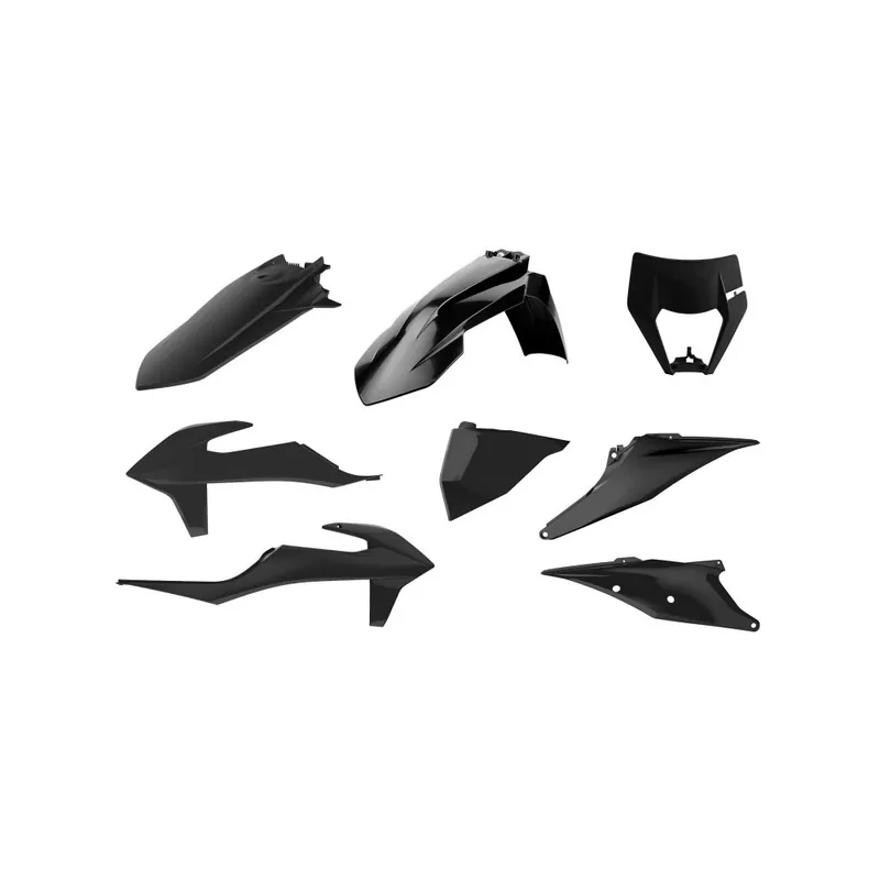 Sada plastů POLISPORT černý Moderní