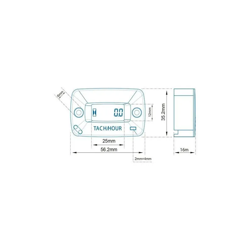 Koupit Online Měřič motohodin a otáček MTH30