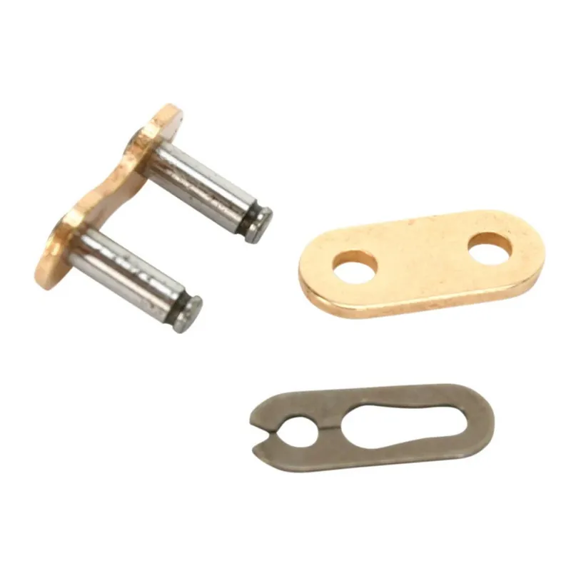 Závlačková spojka řetězu D.I.D Chain 420NZ3 SDH RJ Zlatá/Černá Profesionální