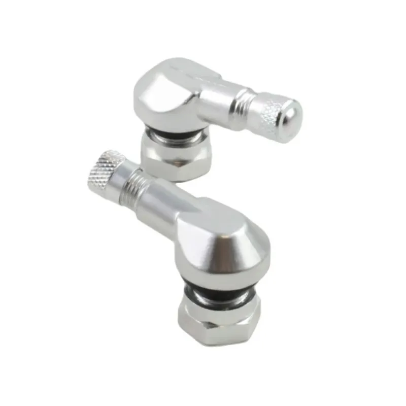 hliníkové zahnuté ventilky 11,3mm - stříbrné Ověřený