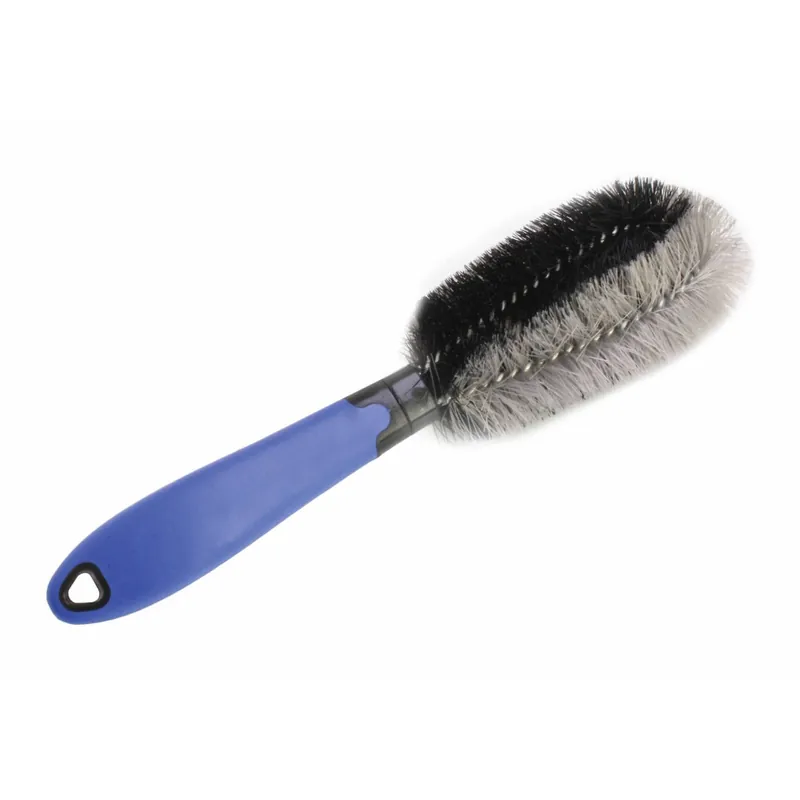 Vysoce Kvalitní Kartáč na čištění ráfků, oboustranný, slitinový – Satra S-CL1DL