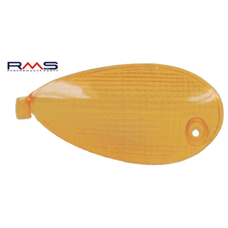 Novinka Sklo blinkru - levé zadní RMS 246470120 oranžová Homologace