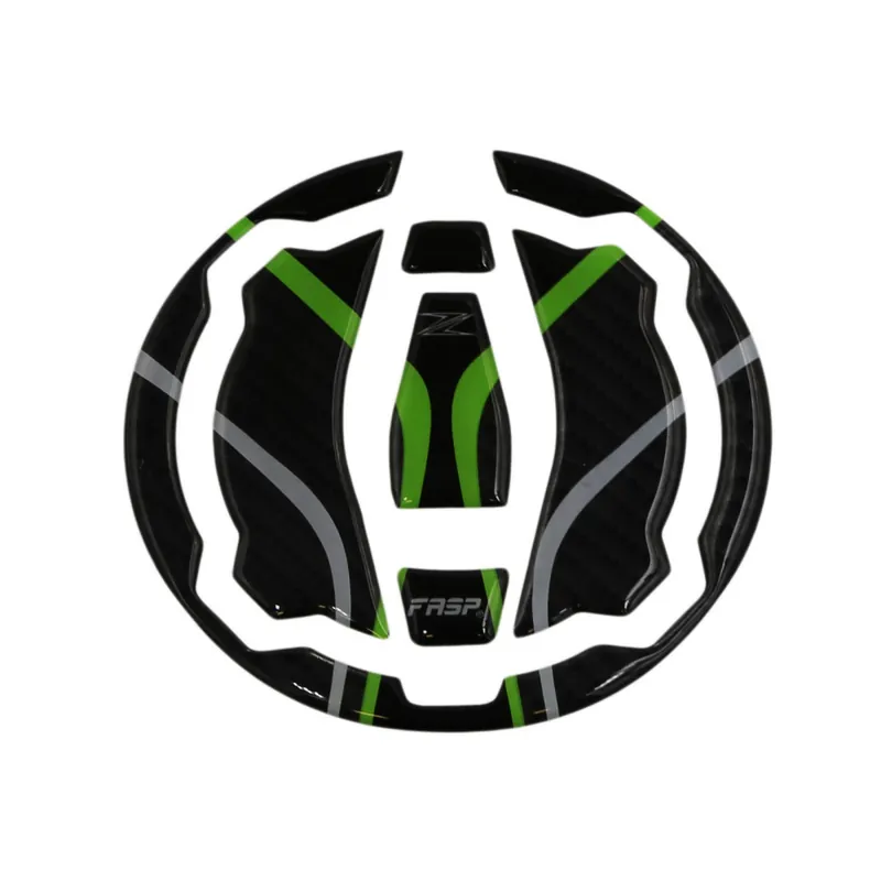 Exkluzivní Polep na víčko nádrže Kawasaki Z900 650 Ninja 650 400 zelená