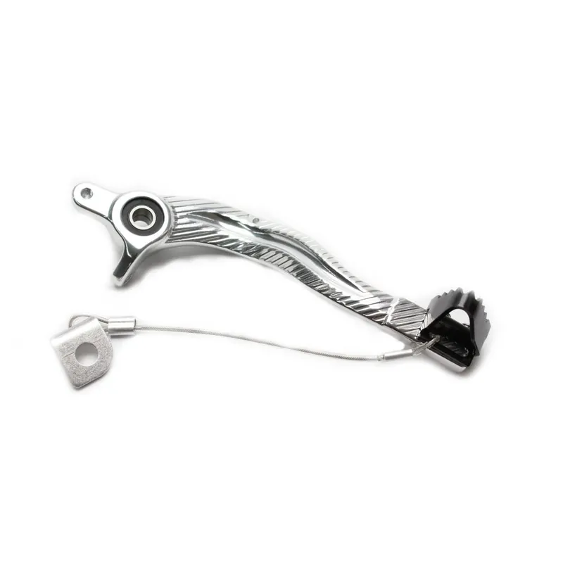 Poslední Šance Brzdový pedál MOTION STUFF 83P-0841002 silver body, black steel fixed tip Steel Fixed Tip