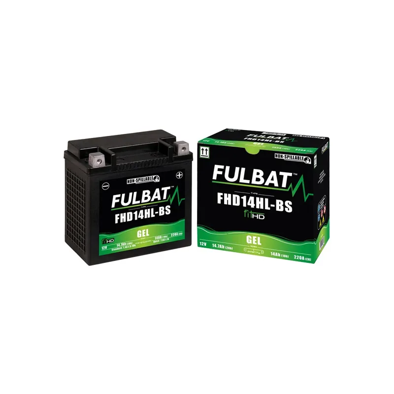 Pouze Dnes Gelová baterie FULBAT FHD14HL-BS GEL (Harley.D) (YHD14HL-BS GEL)