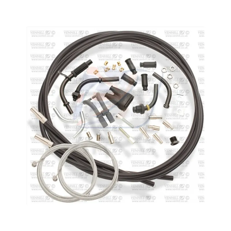 Lanko plynu univerzální sada Venhill U01-4-150-BK 1,35m (čtyřtakt) černá Nejlepší Cena