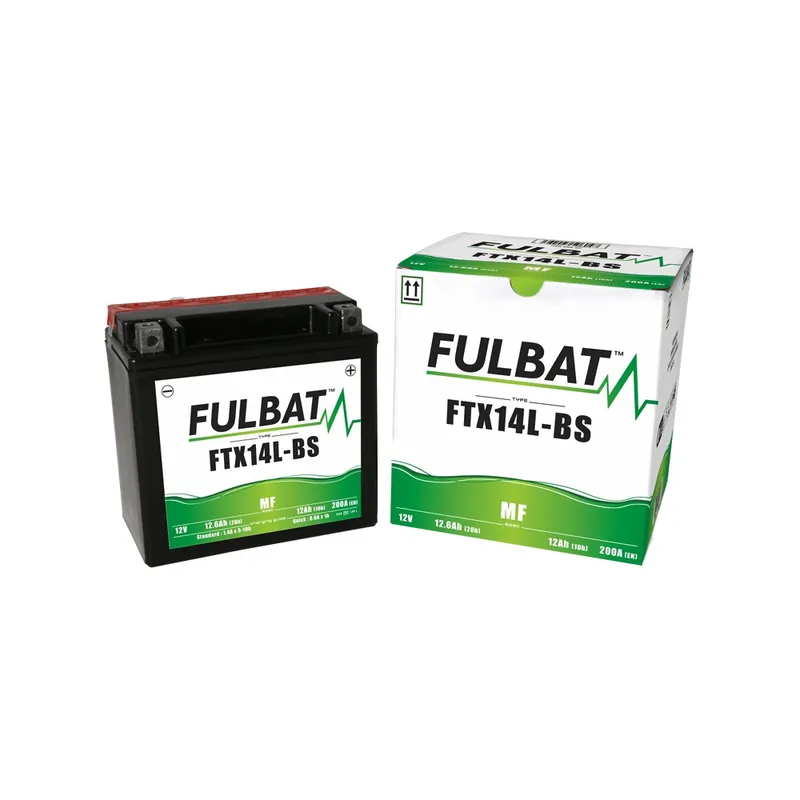 Bezúdržbová motocyklová baterie FULBAT FTX14L-BS (YTX14L-BS) Must-Have