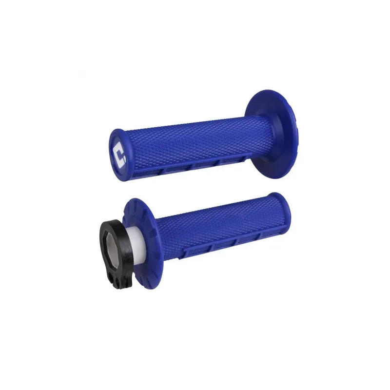 Sada rukojetí Lock-on ODI MX V2 H36HWU modrá Half-Waffle Časově Omezené