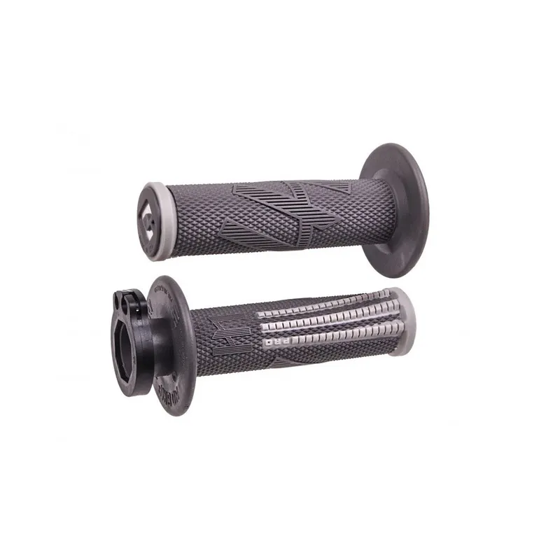 Cenový Hit MX rukojeti Lock-on ODI EMIG PRO MX V2 H36EPHG Grafitová / Šedá
