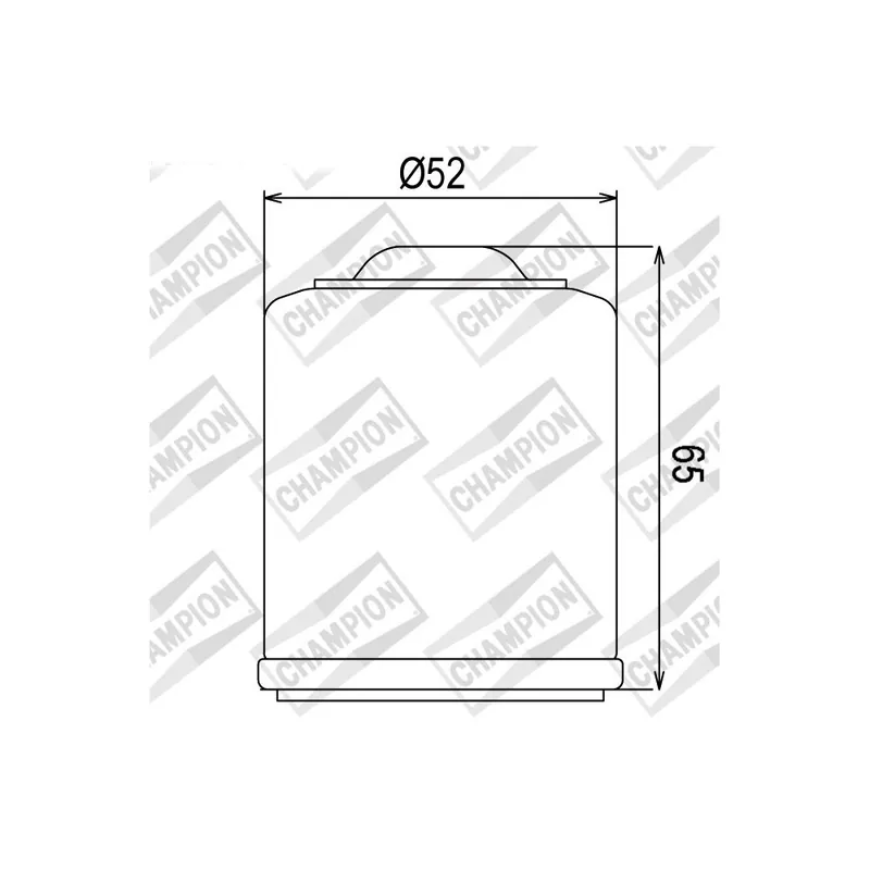 Oblíbený Olejový filtr CHAMPION COF083 100609045