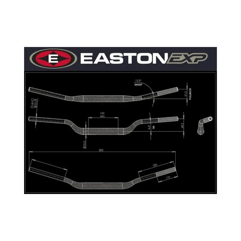 Řídítka EASTON EXP EXP M 68 51 Koupit Online