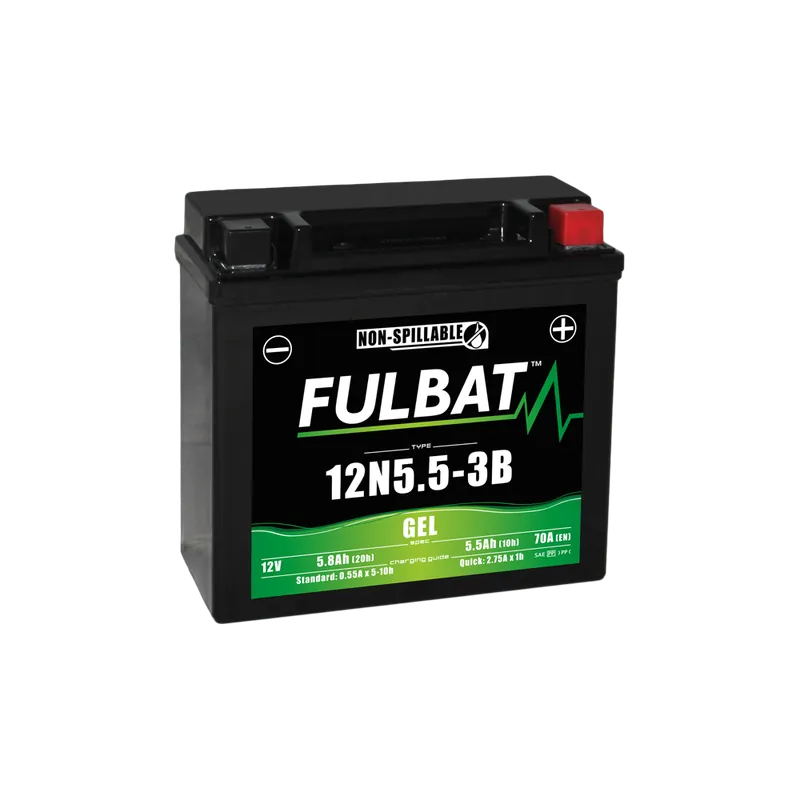 Gelová baterie FULBAT 12N5.5-3B GEL Profesionální