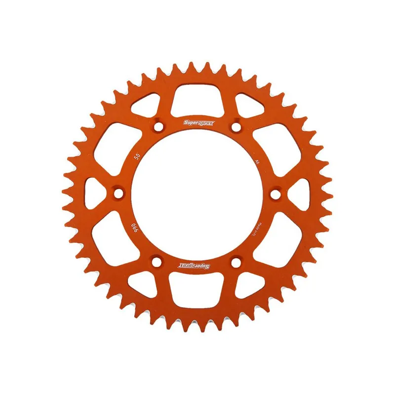 Doprava Zdarma Hliníková řetězová rozeta SUPERSPROX RAL-990:50-ORG oranžová 50 zubů, 520