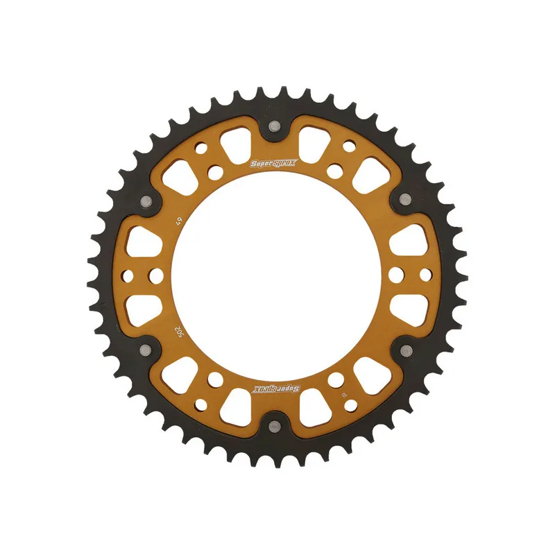 Řetězová rozeta SUPERSPROX STEALTH RST-502:49-GLD zlatá 49 zubů, 530 Horká Nabídka