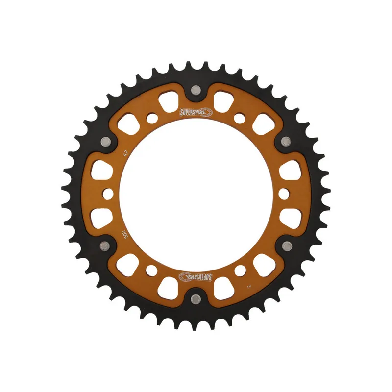 Řetězová rozeta SUPERSPROX STEALTH RST-502:47-GLD zlatá 47 zubů, 530 Oblíbený