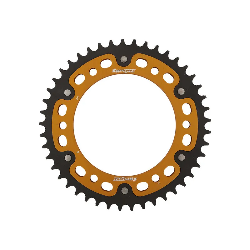 Řetězová rozeta SUPERSPROX STEALTH RST-6:45-GLD zlatá 45 zubů, 525 Limitovaná Edice