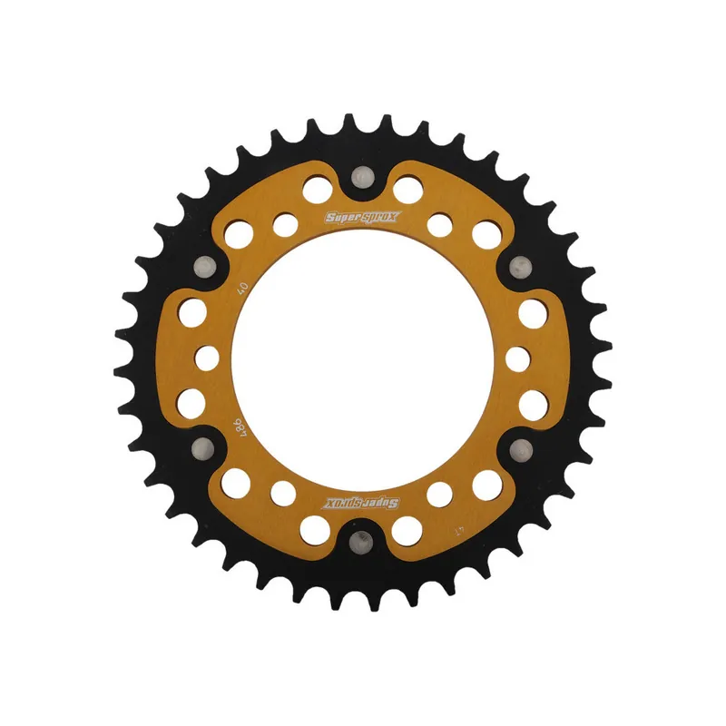 Řetězová rozeta SUPERSPROX STEALTH RST-486:40-GLD zlatá 40 zubů, 520 Vrácení Zdarma