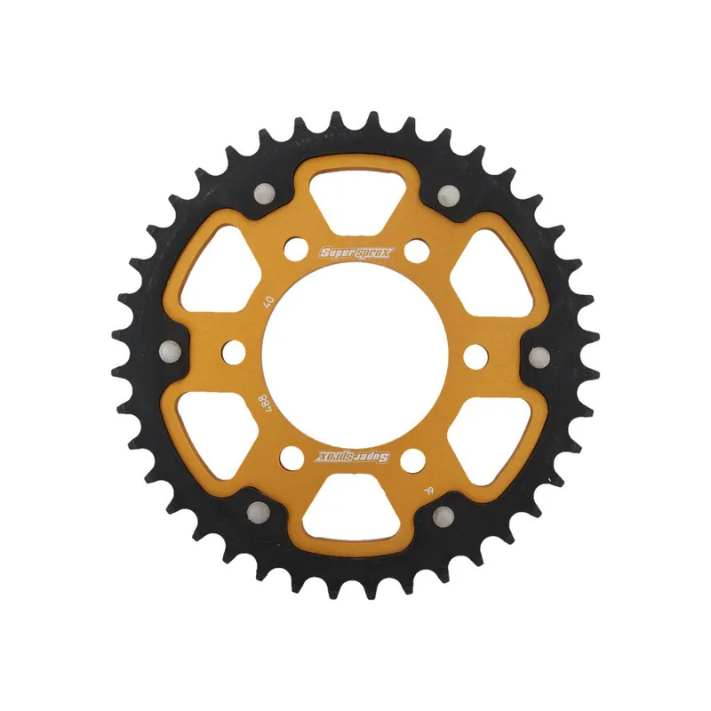 Cenový Hit Řetězová rozeta SUPERSPROX STEALTH RST-488:40-GLD zlatá 40 zubů, 530