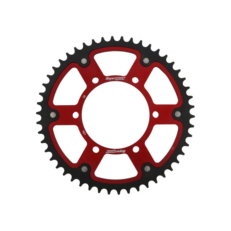 Výprodej Řetězová rozeta SUPERSPROX STEALTH RST-486:50-RED červená 50 zubů, 520