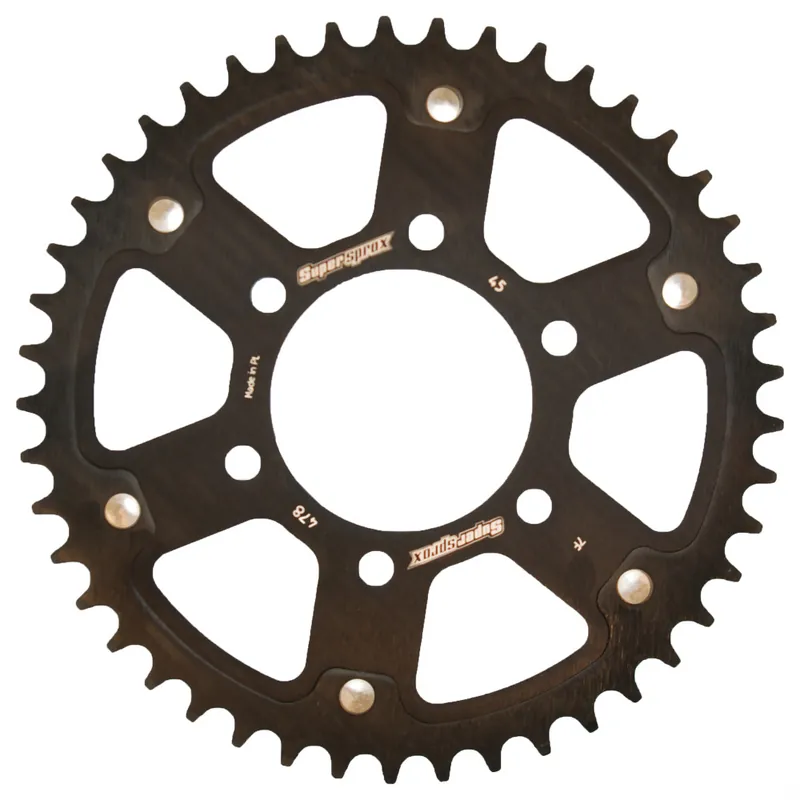 Řetězová rozeta SUPERSPROX STEALTH RST-478:45-BLK černý 45 zubů, 520 Ověřený